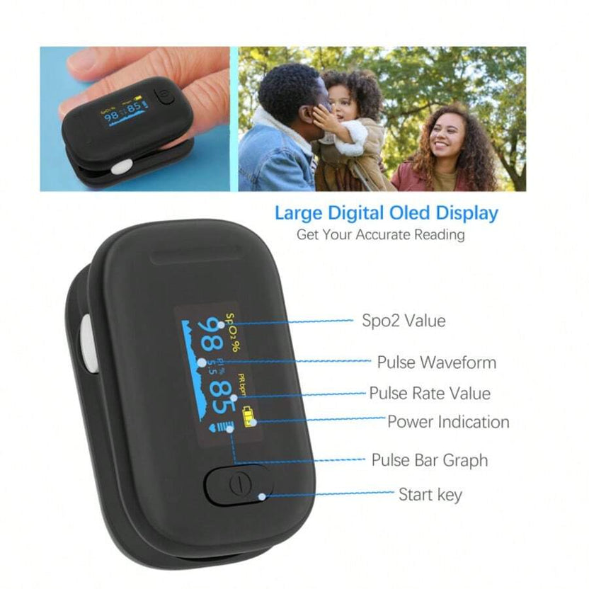 🔥Sale 50% - Household Finger Pulse Oximeter