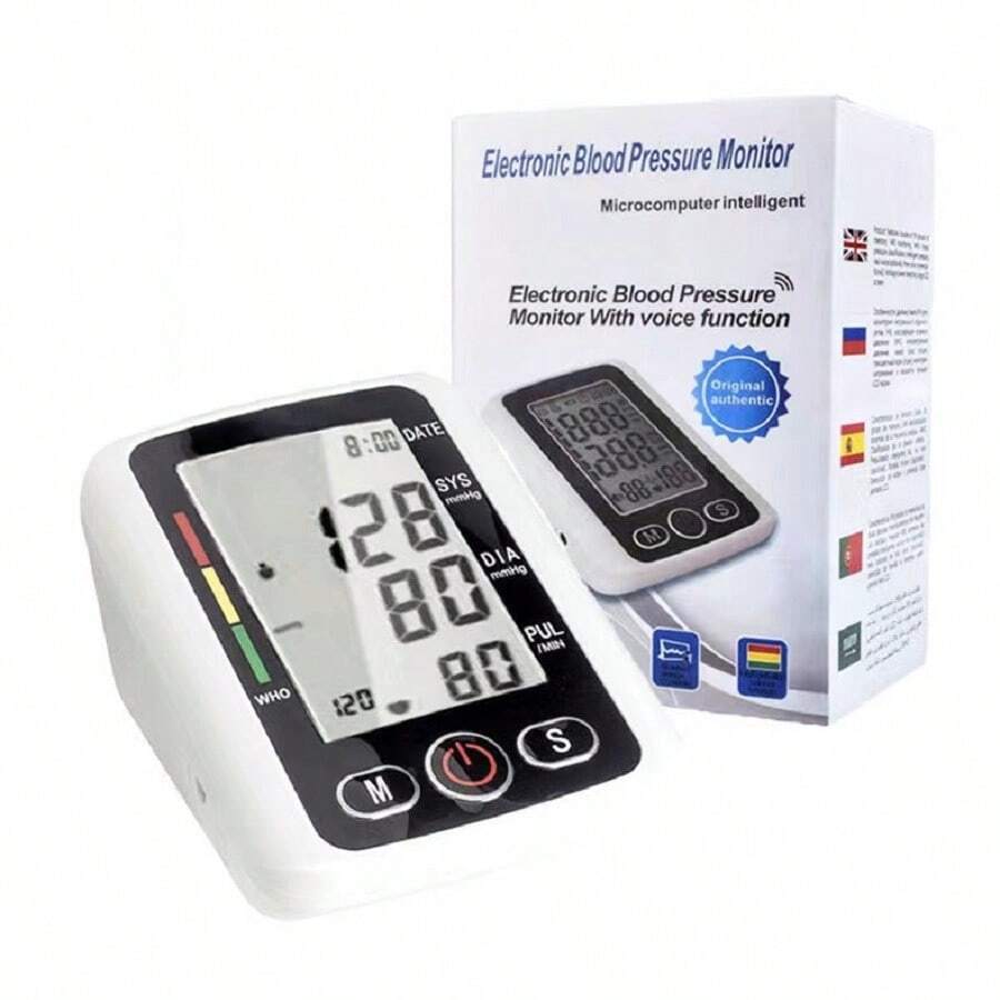 Save 50%- Digital Arm Blood Pressure Monitor Easy Home