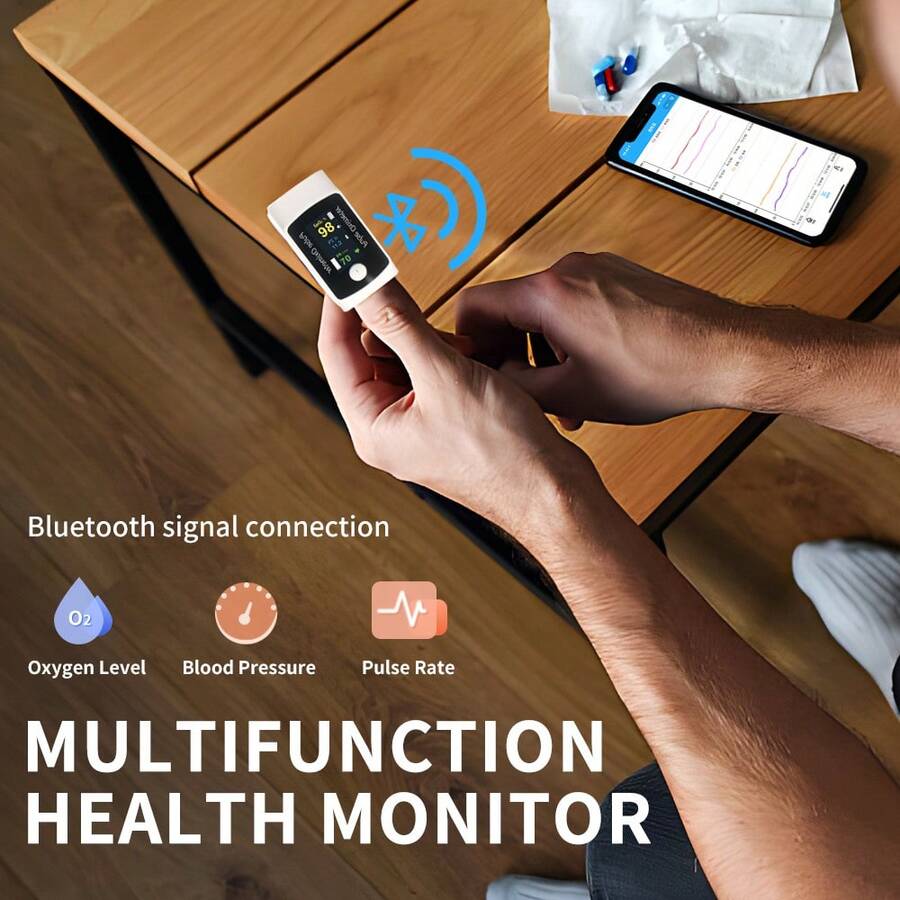 🚀Discount 50% OFF🚀2-in-1 Blood Oxygen & Blood Pressure Monitor