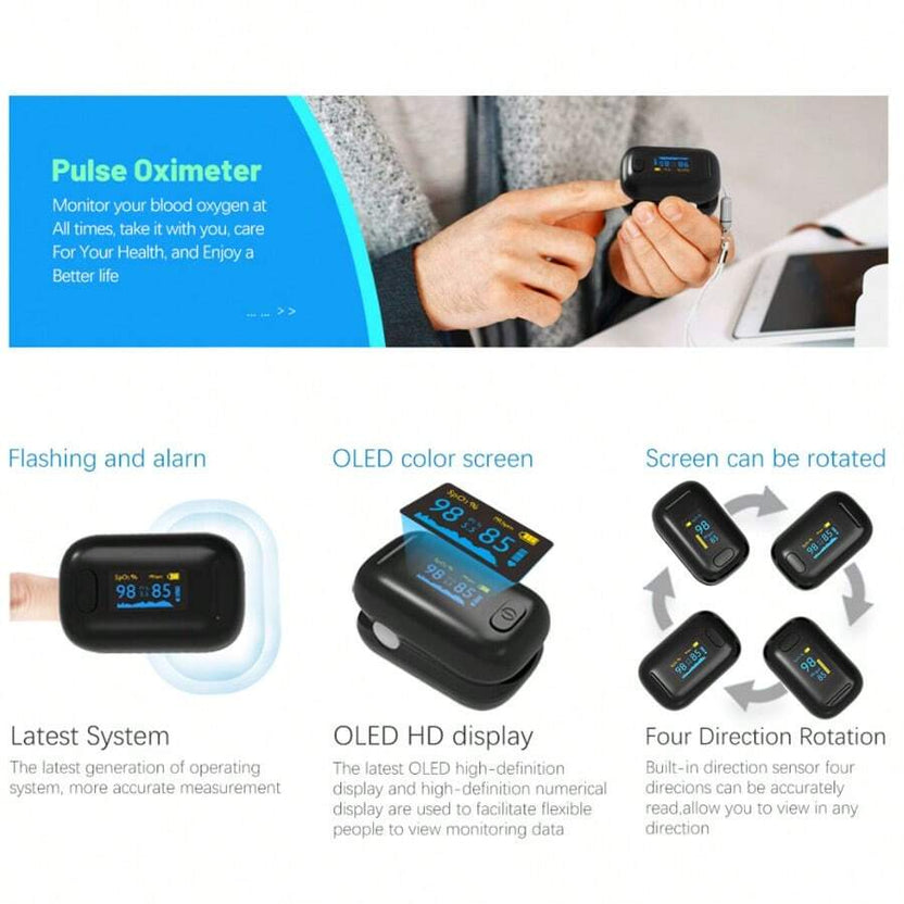 🔥Sale 50% - Household Finger Pulse Oximeter